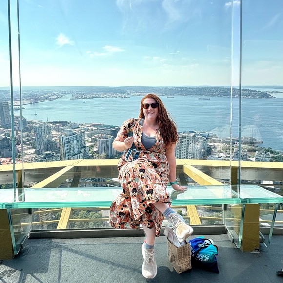 Anthropologie The Somerset Maxi Dress XL Botanic Garden 100% Cotton Tiered - Picture 10 of 12